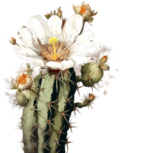 Arizona state flower - Saguaro Cactus Blossom