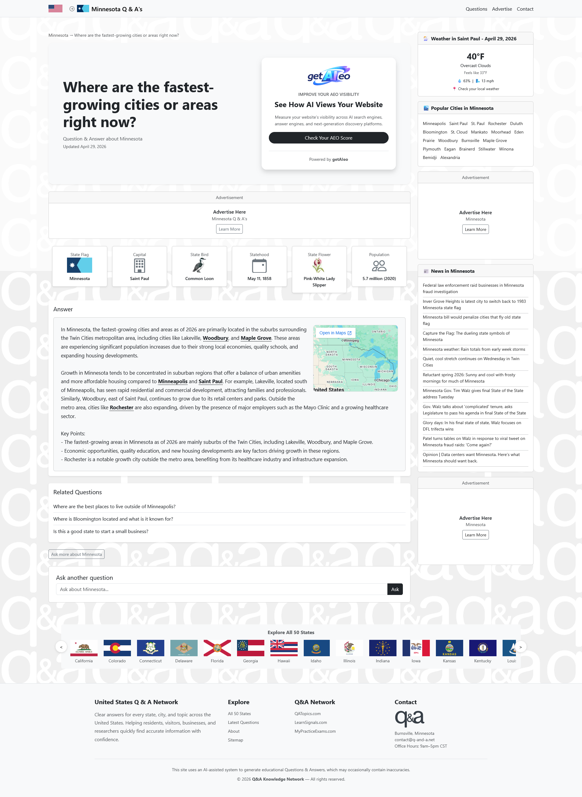 State Question Advertisement